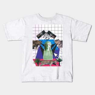 Vaporwave 3 Kids T-Shirt